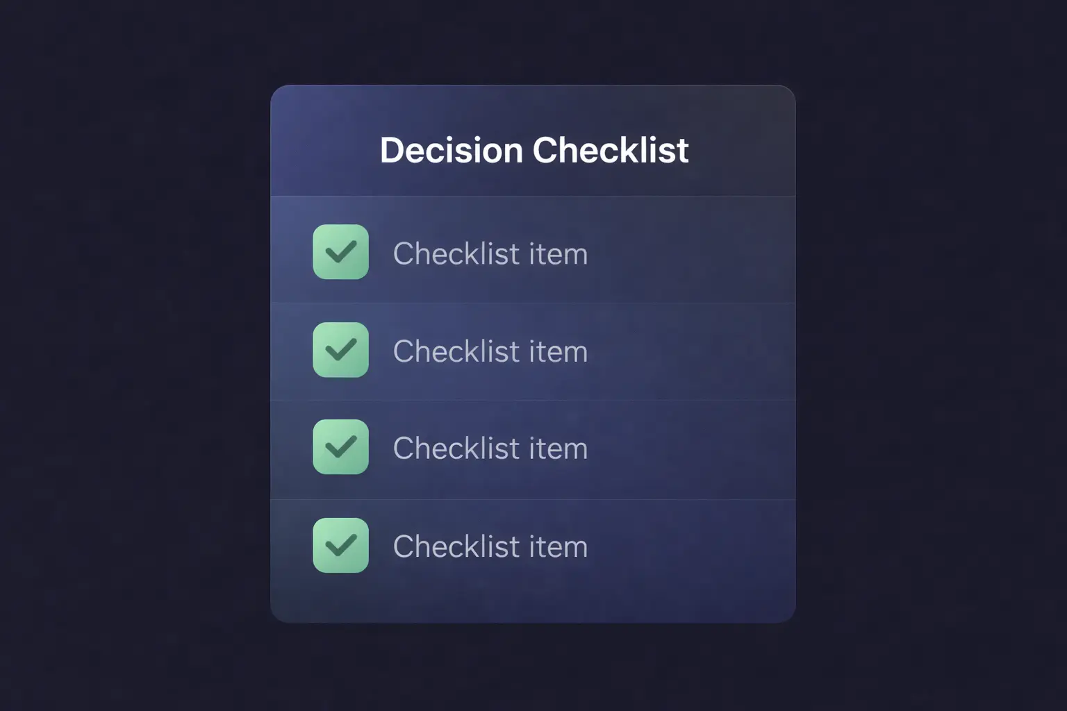 Decision checklist to determine if Claude Opus 4.6 is the right AI tool.